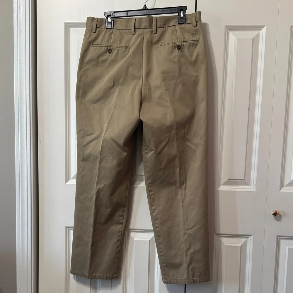 Dockers Men's Pleated Khaki Classic Fit Chinos 33x30 - Picture 5 of 7